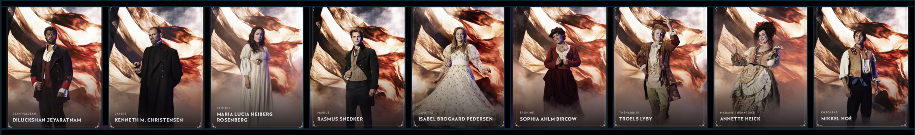 Miserables medvirkende