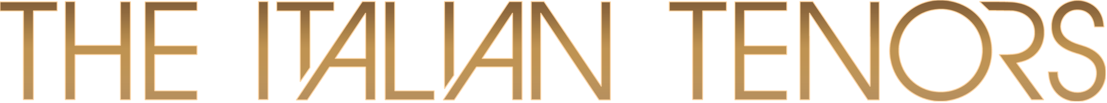 The Italian Tenors logo hvid